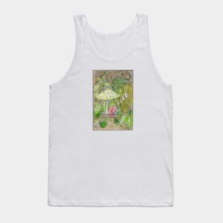 Warrior asleep in the rain Tank Top